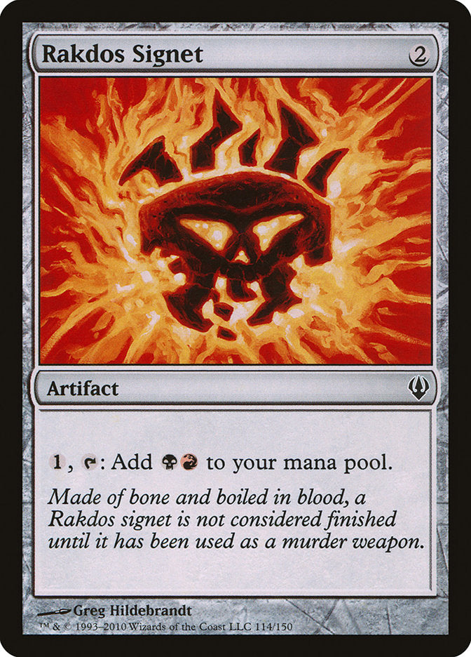 Rakdos Signet [Archenemy] | Impulse Games and Hobbies