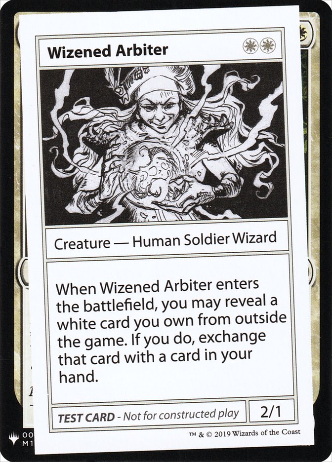 Wizened Arbiter [Mystery Booster Playtest Cards] | Impulse Games and Hobbies