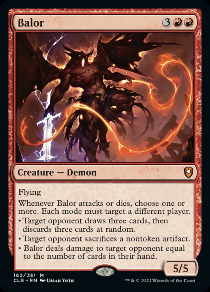 Balor [Commander Legends: Battle for Baldur's Gate] | Impulse Games and Hobbies