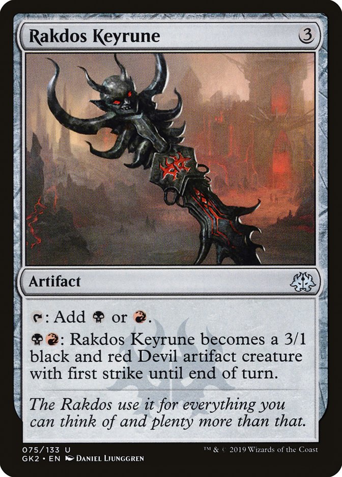 Rakdos Keyrune [Ravnica Allegiance Guild Kit] | Impulse Games and Hobbies