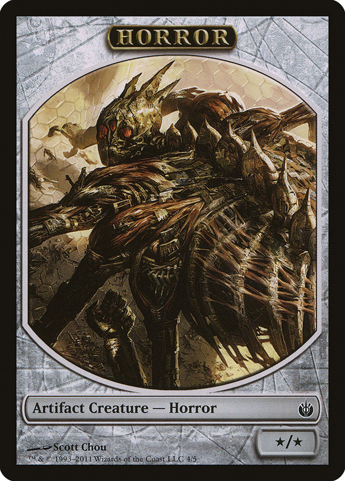 Horror Token [Mirrodin Besieged Tokens] | Impulse Games and Hobbies