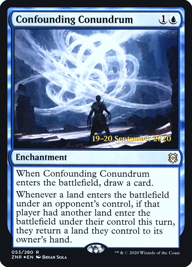 Confounding Conundrum  [Zendikar Rising Prerelease Promos] | Impulse Games and Hobbies