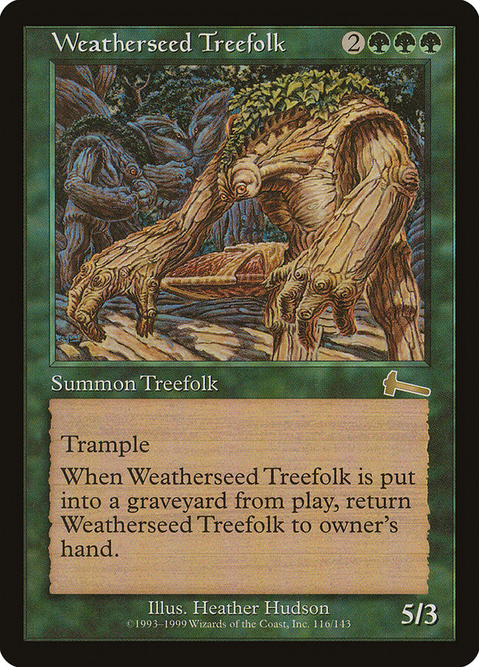 Weatherseed Treefolk [Urza's Legacy] | Impulse Games and Hobbies