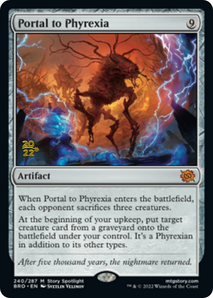 Portal to Phyrexia [The Brothers' War: Prerelease Promos] | Impulse Games and Hobbies