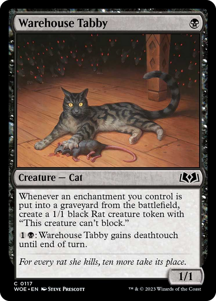 Warehouse Tabby [Wilds of Eldraine] | Impulse Games and Hobbies