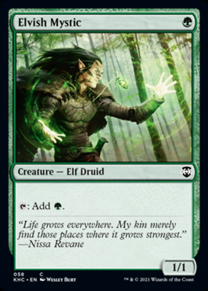 Elvish Mystic [Kaldheim Commander] | Impulse Games and Hobbies