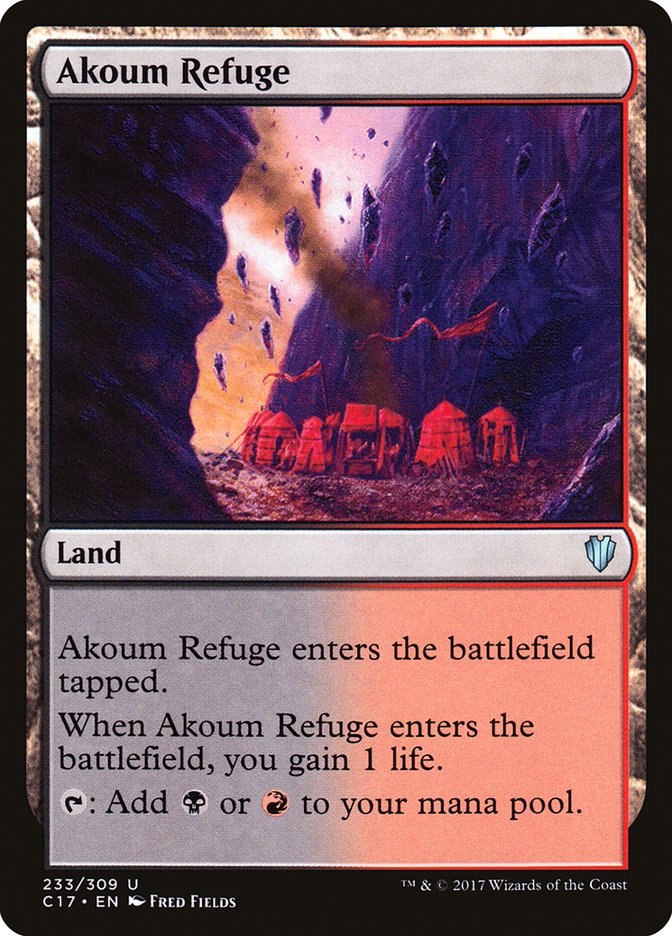 Akoum Refuge [Commander 2017] | Impulse Games and Hobbies