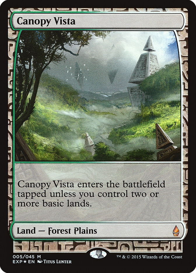 Canopy Vista [Zendikar Expeditions] | Impulse Games and Hobbies