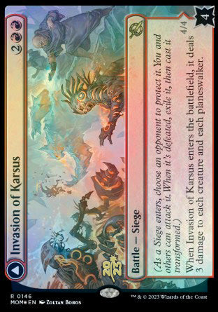 Invasion of Karsus // Refraction Elemental [March of the Machine Prerelease Promos] | Impulse Games and Hobbies