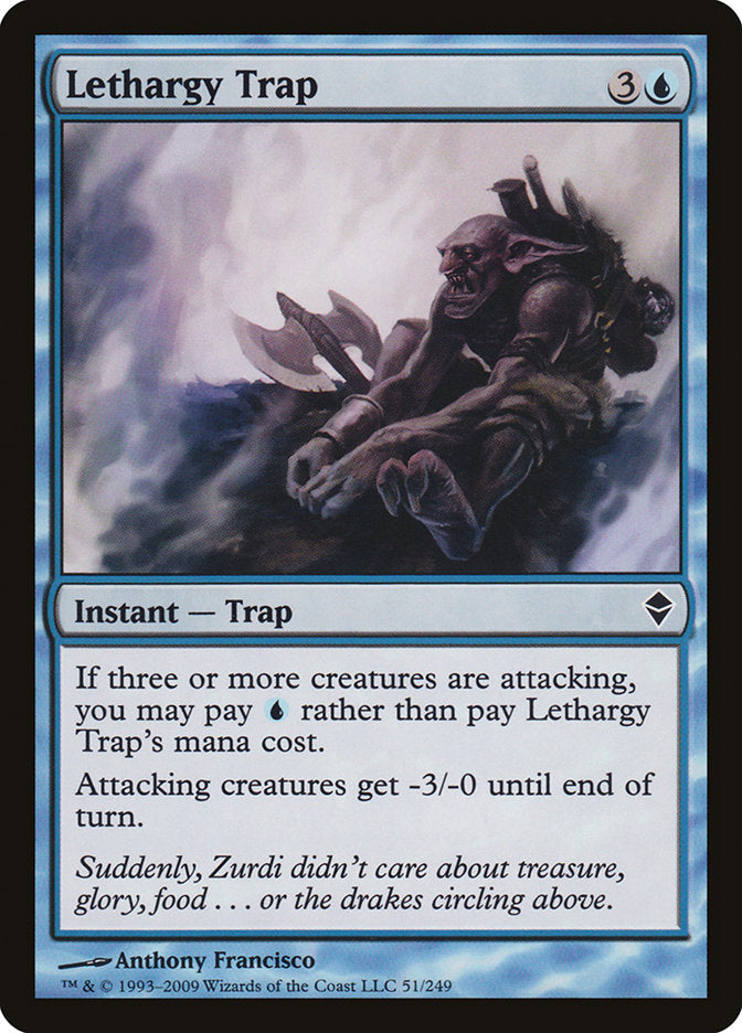 Lethargy Trap [Zendikar] | Impulse Games and Hobbies