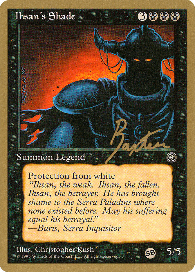 Ihsan's Shade (George Baxter) (SB) [Pro Tour Collector Set] | Impulse Games and Hobbies