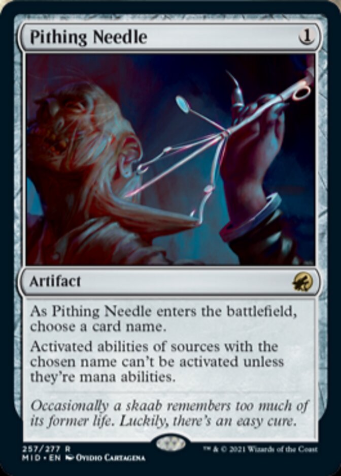 Pithing Needle [Innistrad: Midnight Hunt] | Impulse Games and Hobbies