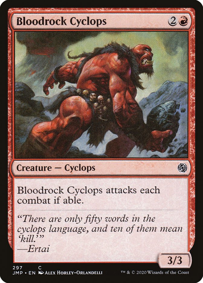 Bloodrock Cyclops [Jumpstart] | Impulse Games and Hobbies