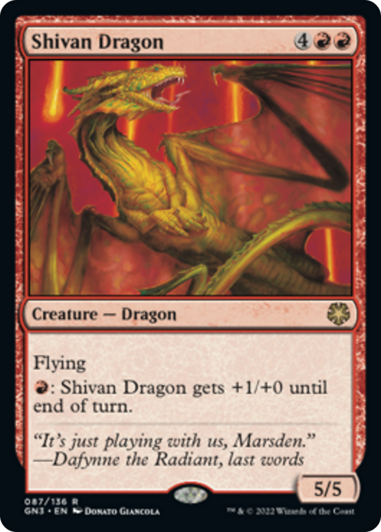 Shivan Dragon [Game Night: Free-for-All] | Impulse Games and Hobbies