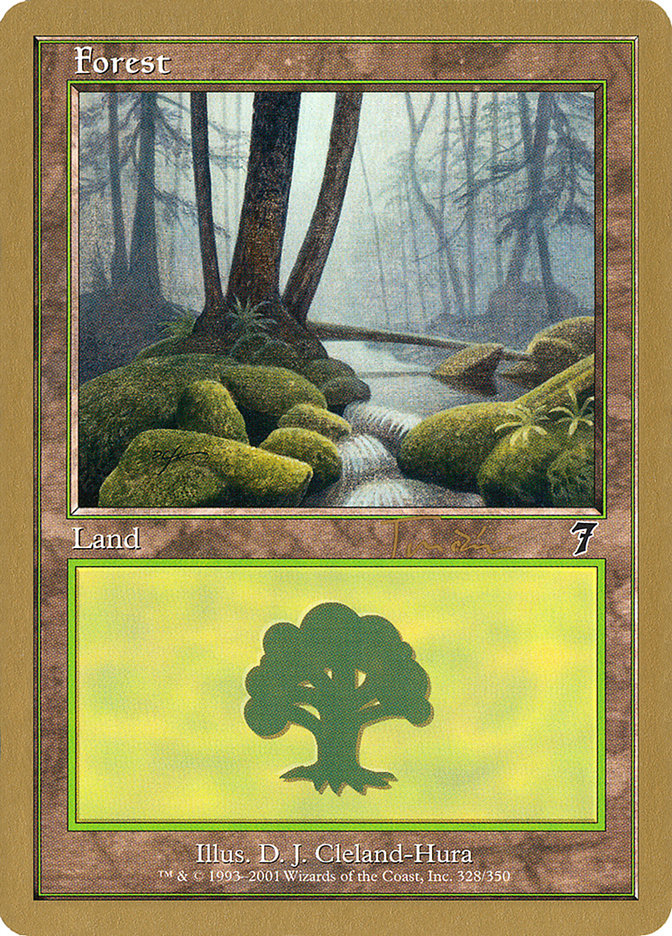 Forest (jt328) (Jan Tomcani) [World Championship Decks 2001] | Impulse Games and Hobbies