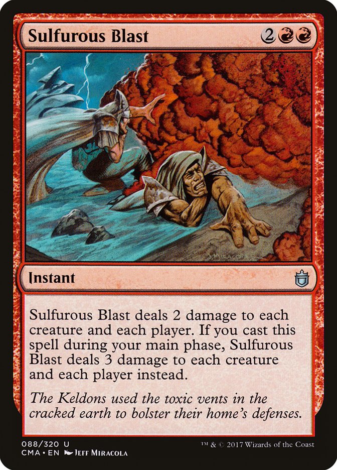 Sulfurous Blast [Commander Anthology] | Impulse Games and Hobbies