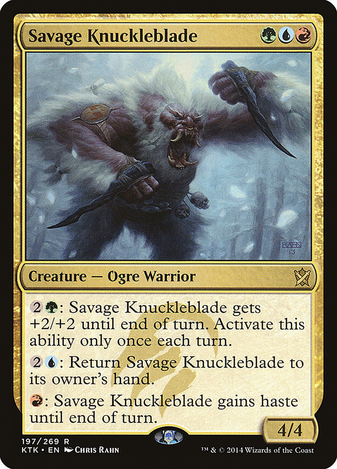 Savage Knuckleblade [Khans of Tarkir] | Impulse Games and Hobbies