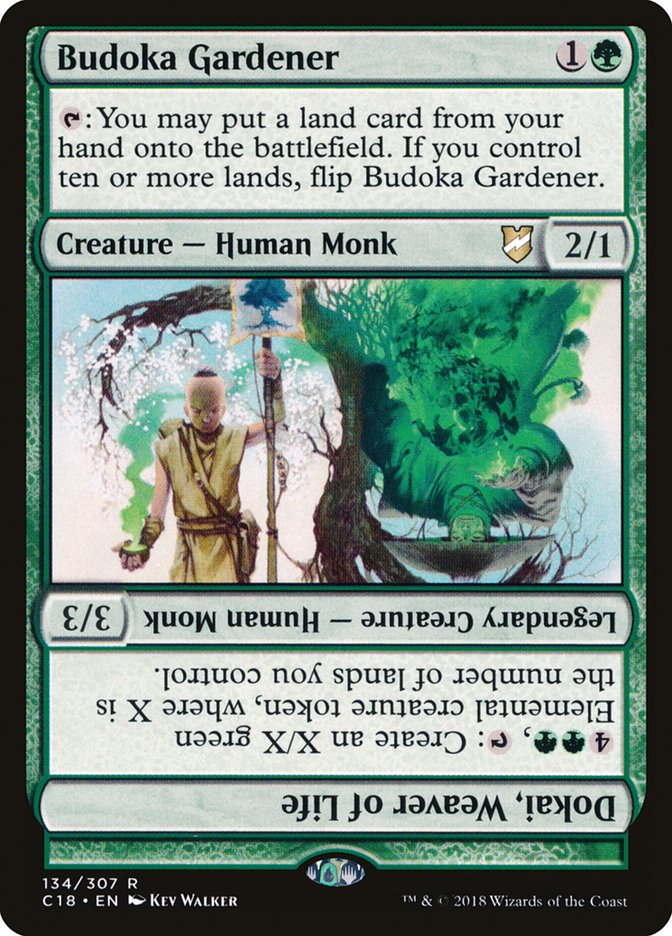 Budoka Gardener // Dokai, Weaver of Life [Commander 2018] | Impulse Games and Hobbies