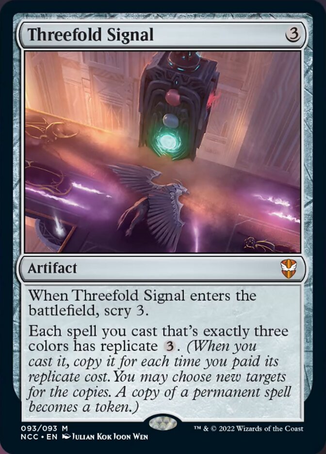 Threefold Signal [Streets of New Capenna Commander] | Impulse Games and Hobbies