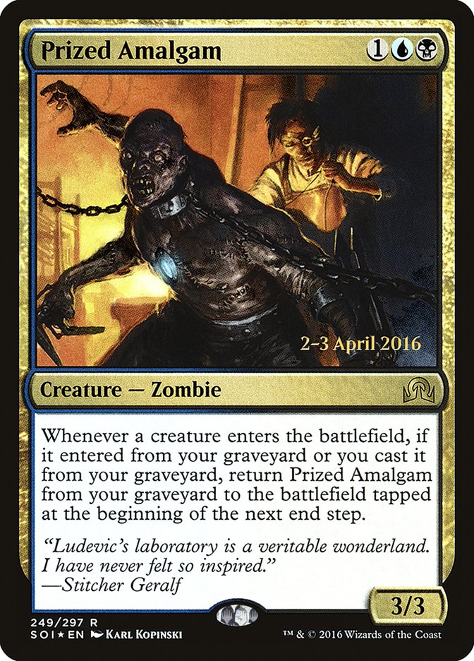 Prized Amalgam [Shadows over Innistrad Prerelease Promos] | Impulse Games and Hobbies
