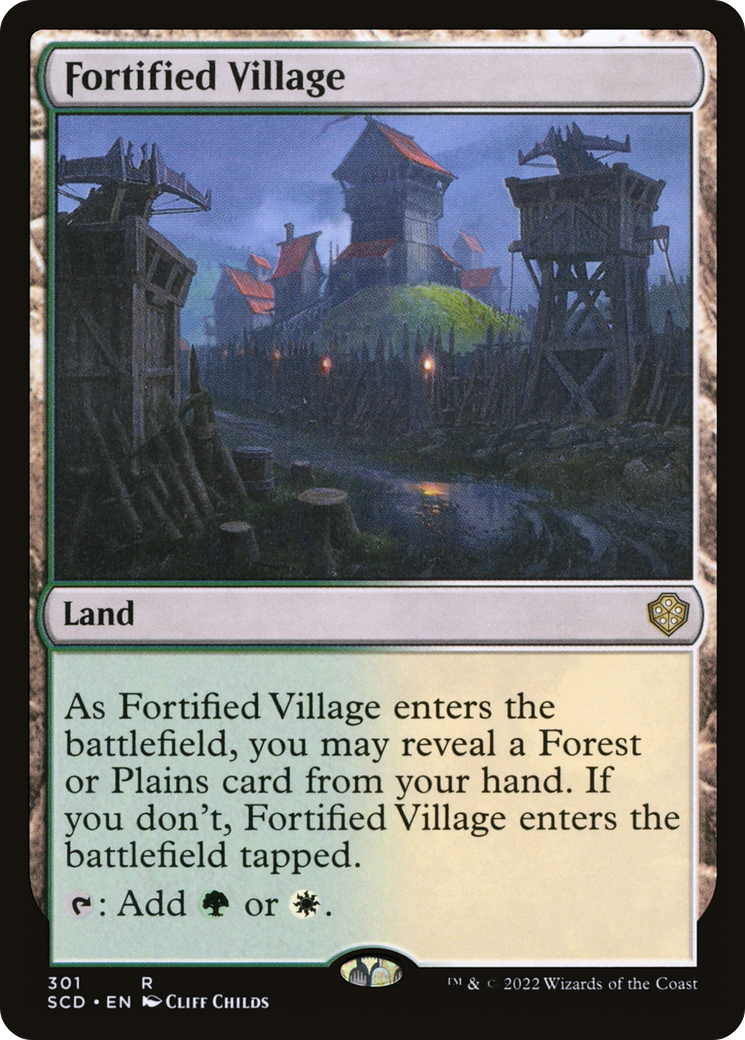 Fortified Village [Starter Commander Decks] | Impulse Games and Hobbies