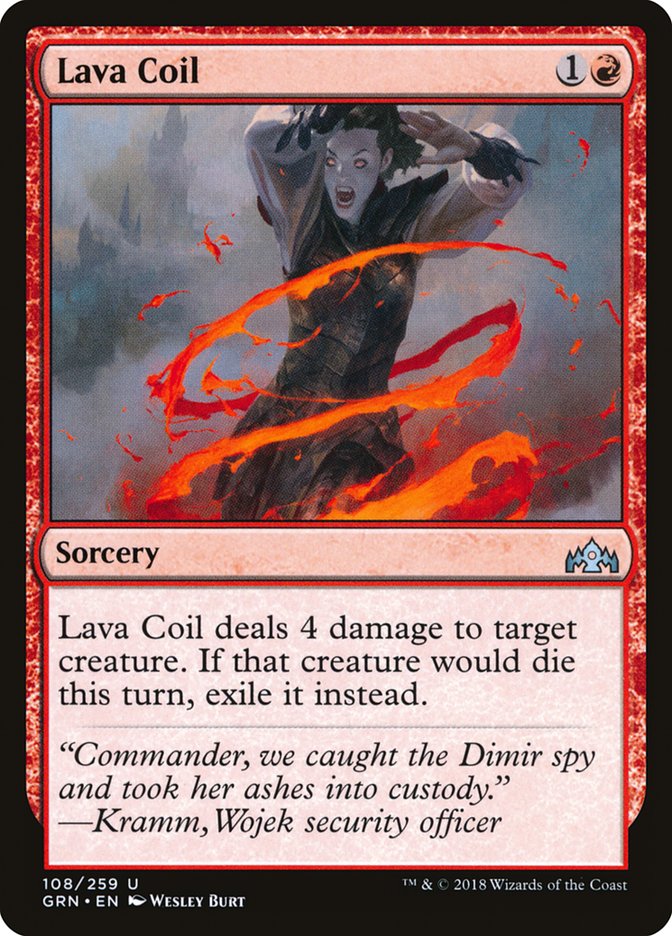 Lava Coil [Guilds of Ravnica] | Impulse Games and Hobbies