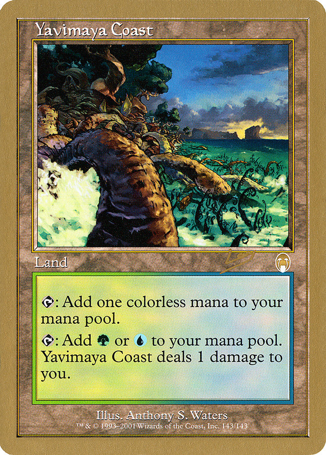 Yavimaya Coast (Raphael Levy) [World Championship Decks 2002] | Impulse Games and Hobbies