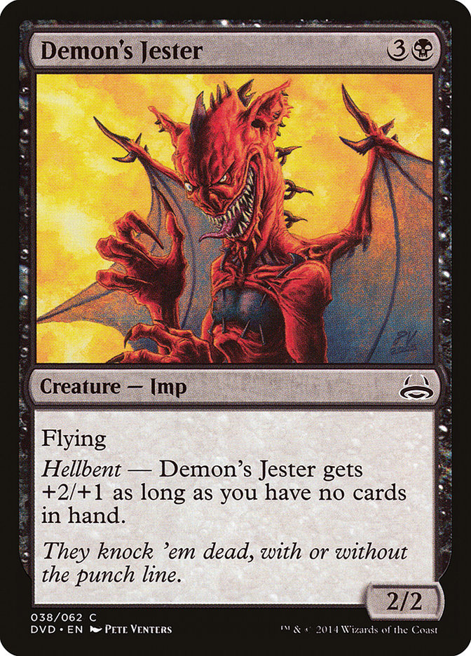 Demon's Jester (Divine vs. Demonic) [Duel Decks Anthology] | Impulse Games and Hobbies