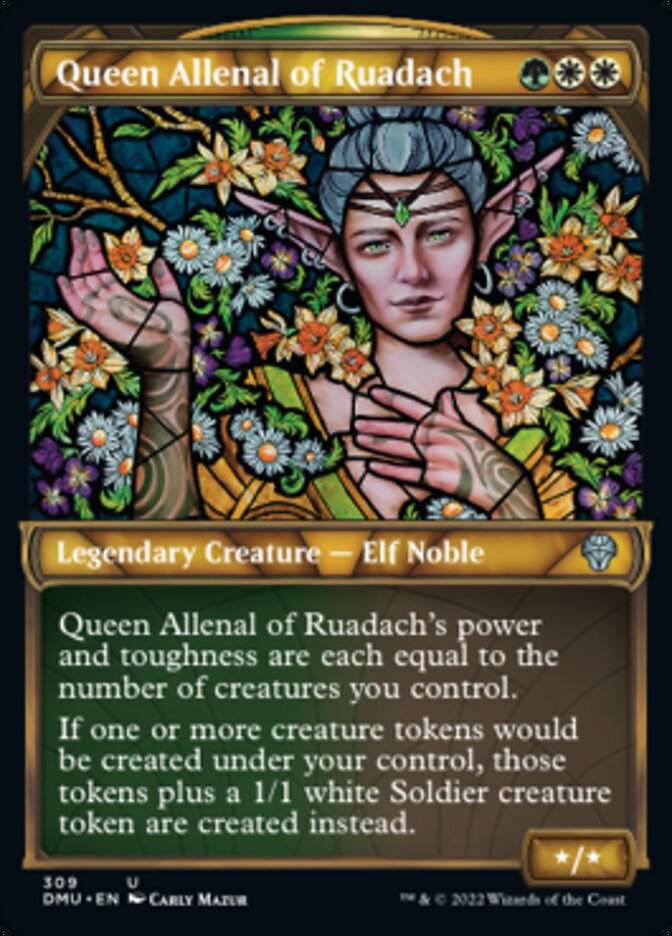 Queen Allenal of Ruadach (Showcase) [Dominaria United] | Impulse Games and Hobbies