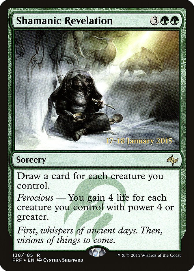 Shamanic Revelation [Fate Reforged Prerelease Promos] | Impulse Games and Hobbies