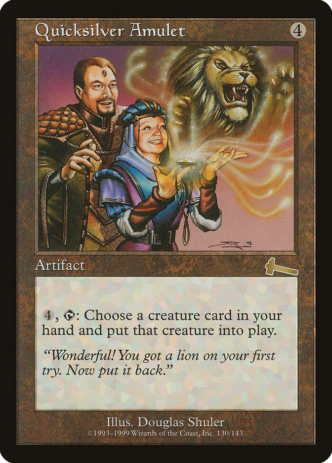 Quicksilver Amulet [Urza's Legacy] | Impulse Games and Hobbies