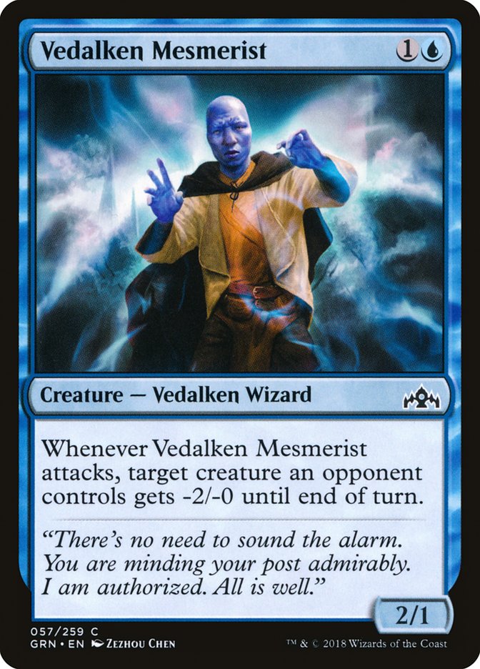 Vedalken Mesmerist [Guilds of Ravnica] | Impulse Games and Hobbies