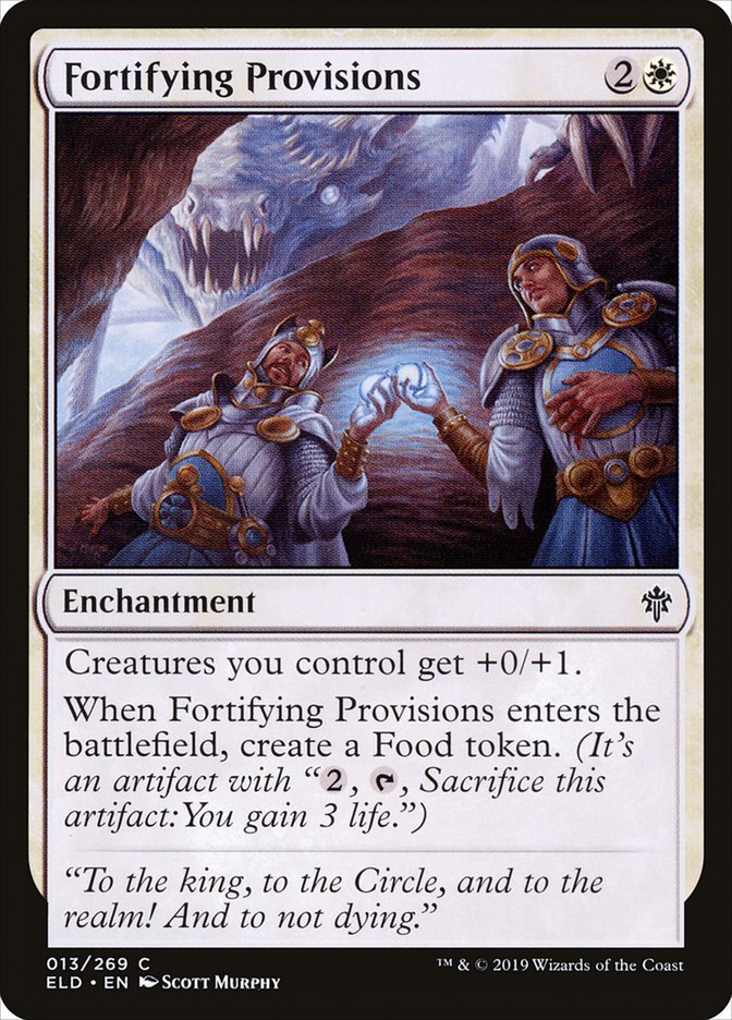 Fortifying Provisions [Throne of Eldraine] | Impulse Games and Hobbies