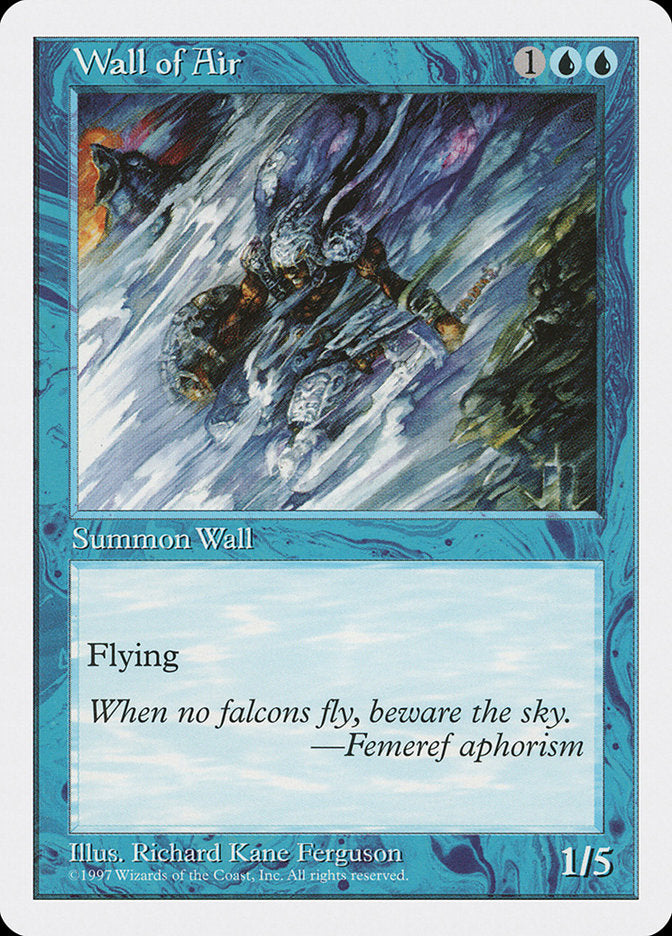 Wall of Air [Fifth Edition] | Impulse Games and Hobbies