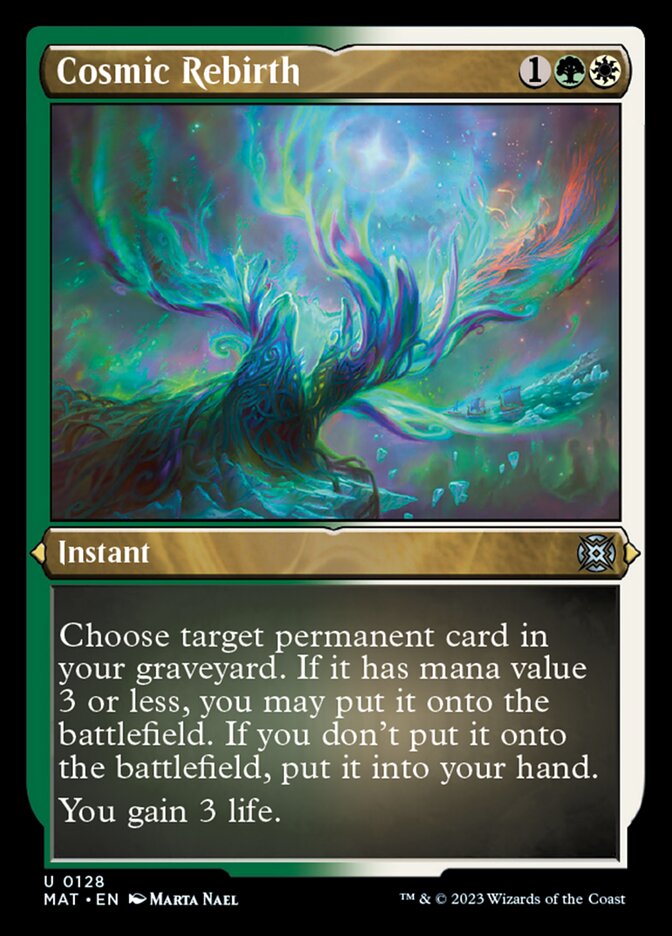 Cosmic Rebirth (Foil Etched) [March of the Machine: The Aftermath] | Impulse Games and Hobbies