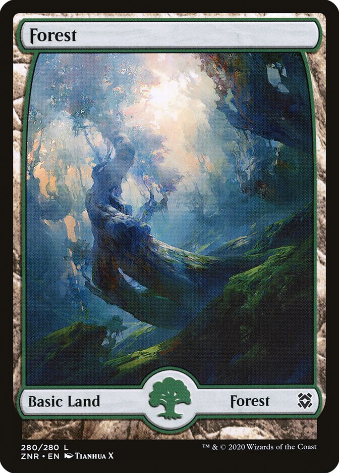 Forest (280) [Zendikar Rising] | Impulse Games and Hobbies