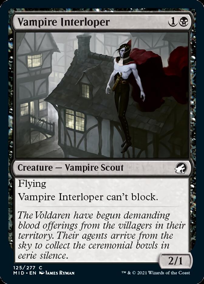 Vampire Interloper [Innistrad: Midnight Hunt] | Impulse Games and Hobbies