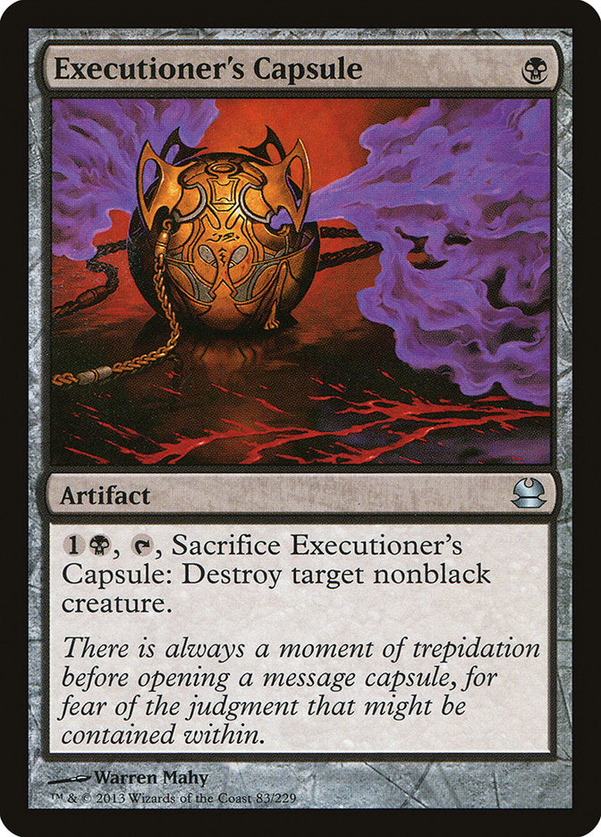 Executioner's Capsule [Modern Masters] | Impulse Games and Hobbies