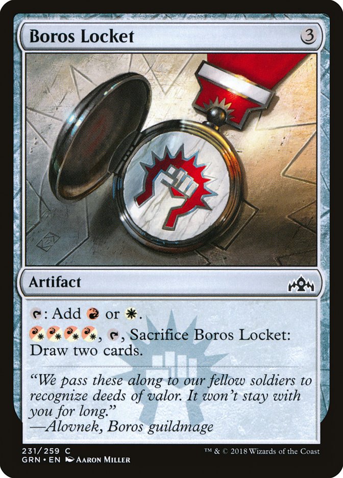 Boros Locket [Guilds of Ravnica] | Impulse Games and Hobbies