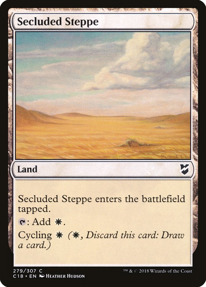 Secluded Steppe [Commander 2018] | Impulse Games and Hobbies