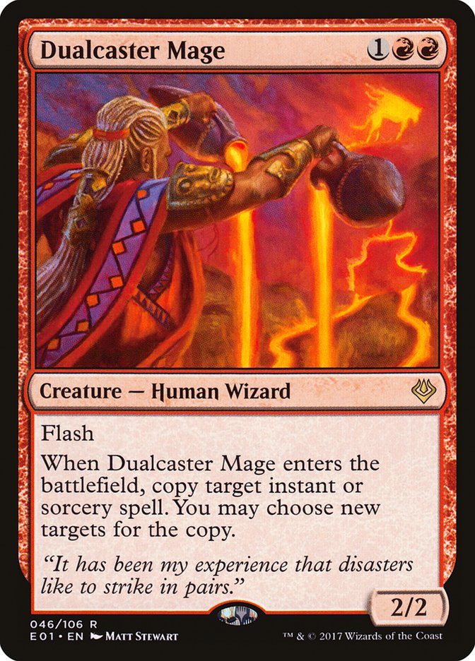 Dualcaster Mage [Archenemy: Nicol Bolas] | Impulse Games and Hobbies