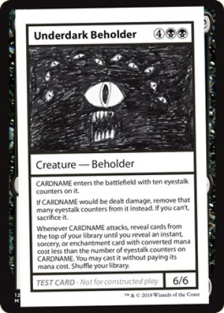 Underdark Beholder (2021 Edition) [Mystery Booster Playtest Cards] | Impulse Games and Hobbies