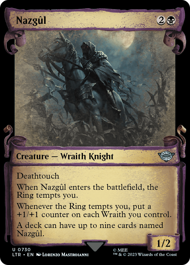 Nazgul (0730) [The Lord of the Rings: Tales of Middle-Earth Showcase Scrolls] | Impulse Games and Hobbies