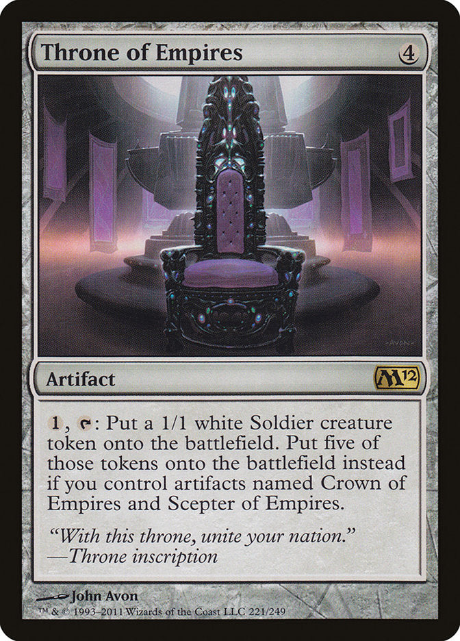 Throne of Empires [Magic 2012] | Impulse Games and Hobbies