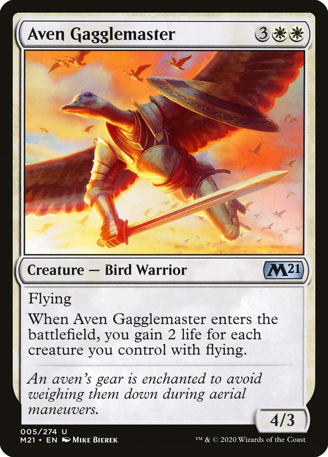 Aven Gagglemaster [Core Set 2021] | Impulse Games and Hobbies