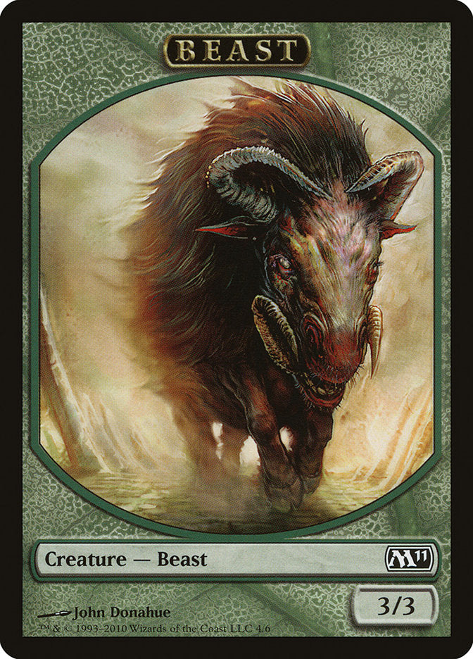 Beast Token [Magic 2011 Tokens] | Impulse Games and Hobbies