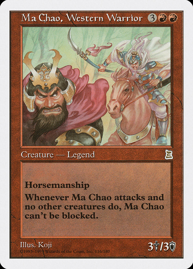 Ma Chao, Western Warrior [Portal Three Kingdoms] | Impulse Games and Hobbies