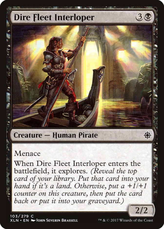 Dire Fleet Interloper [Ixalan] | Impulse Games and Hobbies