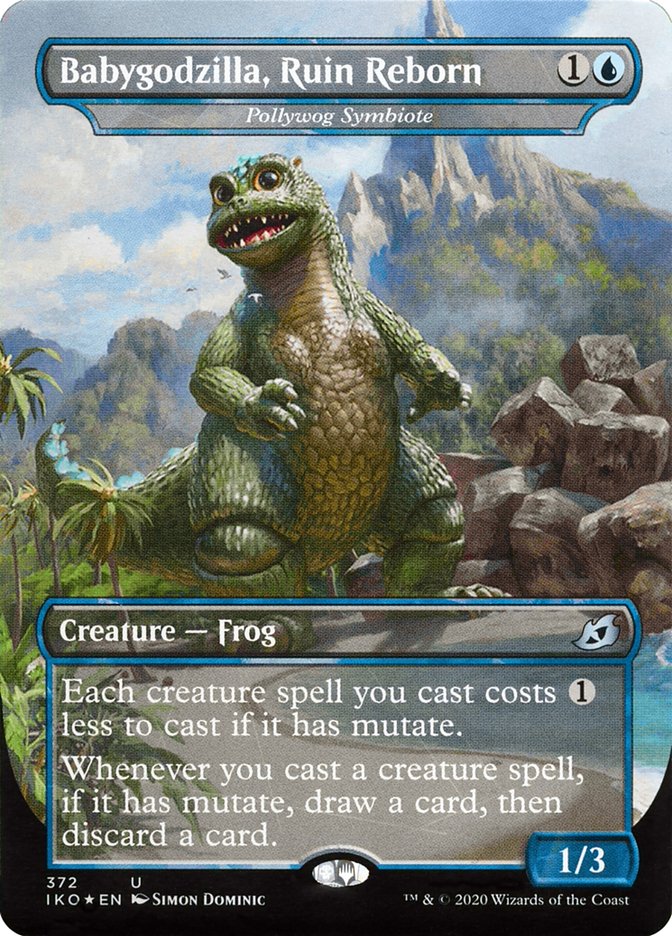 Pollywog Symbiote - Babygodzilla, Ruin Reborn (Godzilla Series) [Ikoria: Lair of Behemoths] | Impulse Games and Hobbies