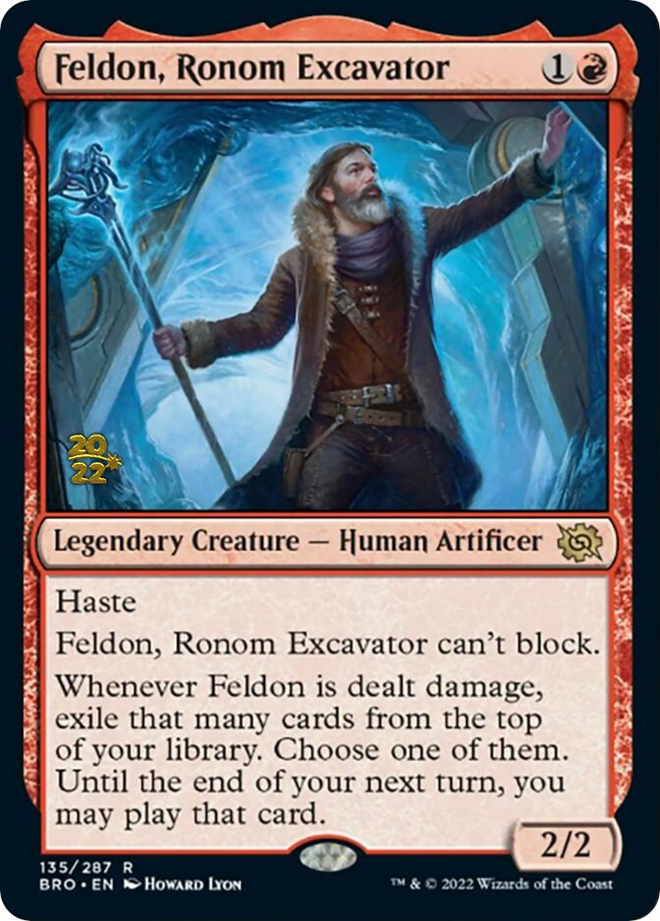 Feldon, Ronom Excavator [The Brothers' War: Prerelease Promos] | Impulse Games and Hobbies